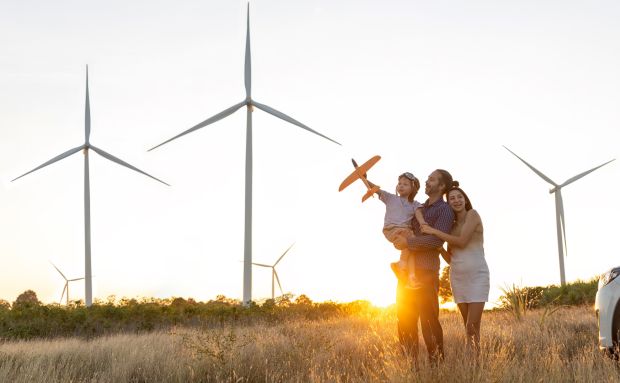 Windkraft zur Öko-Strom Versorgung