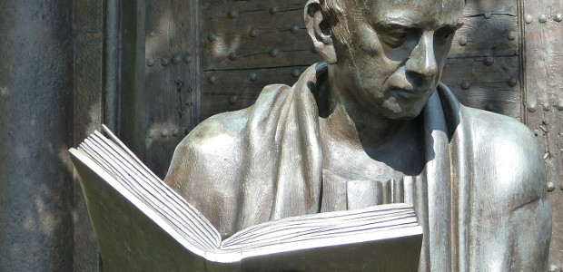 Denkmal der Göttinger Sieben vor dem Leineschloss Hannover
